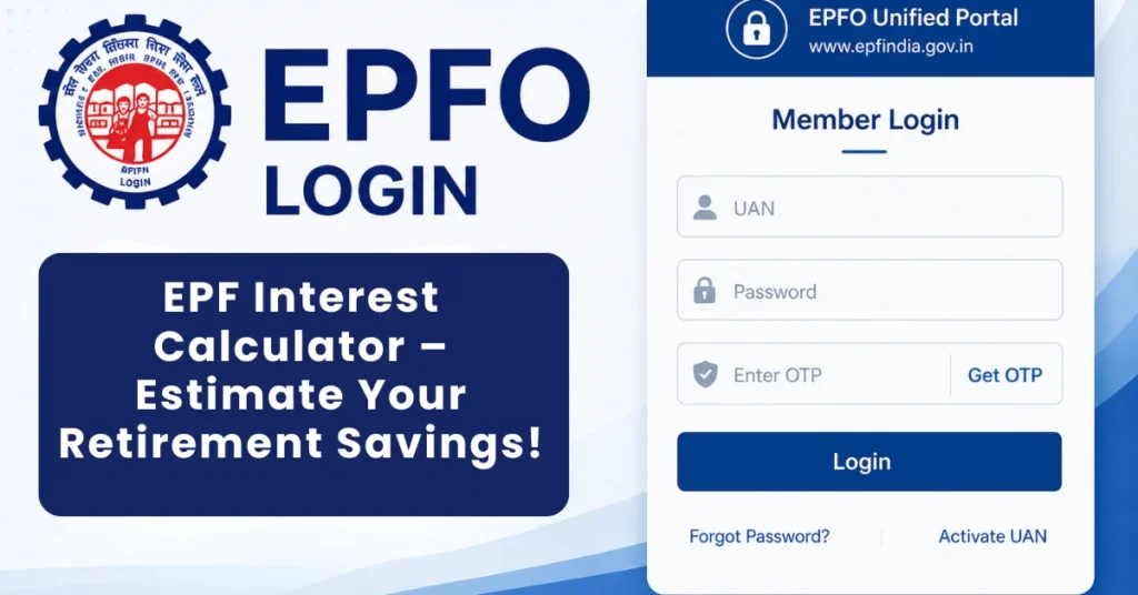 EPF Interest Calculator