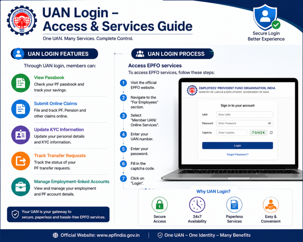 UAN Login – Access & Services Guide