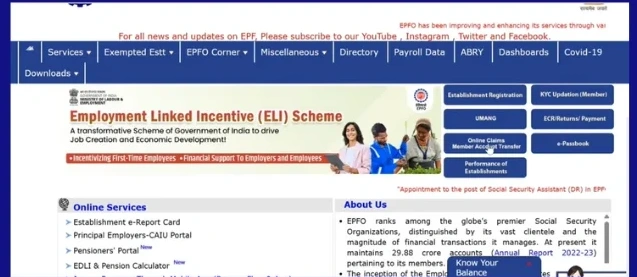EPFO Member Login: Step-By-Step Process to Sign In to Your PF Account