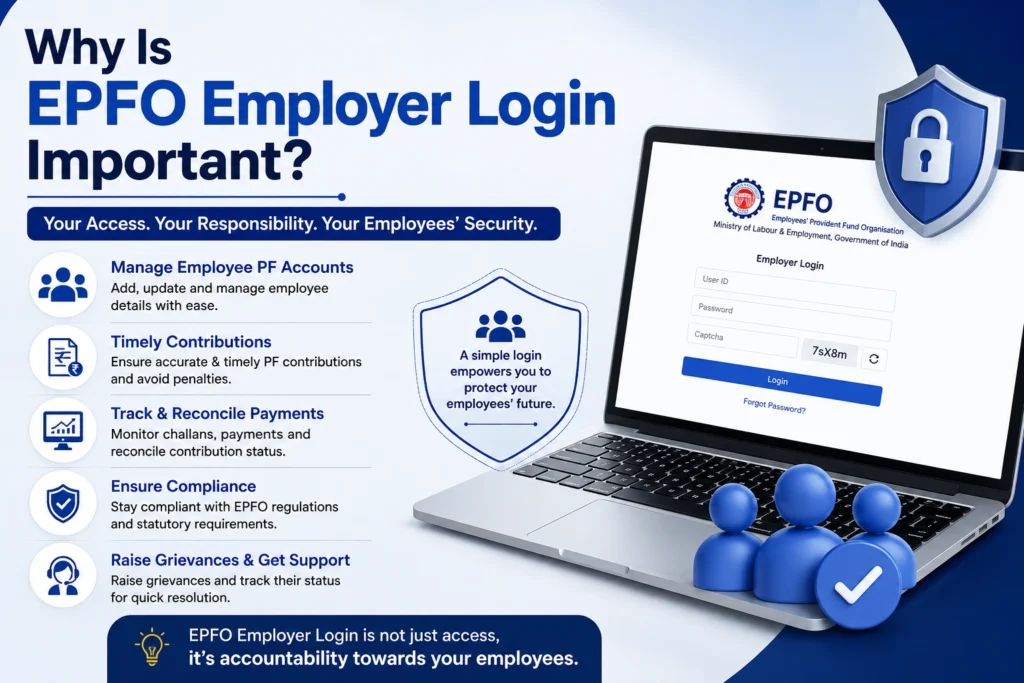 Why Is EPFO Employer Login Important?