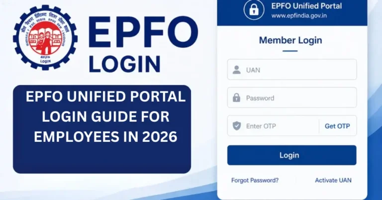 EPFO UNIFIED PORTAL LOGIN GUIDE FOR EMPLOYEES IN 2026